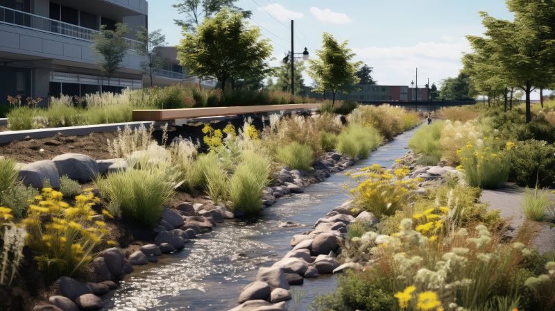 Completed Landscape Drainage