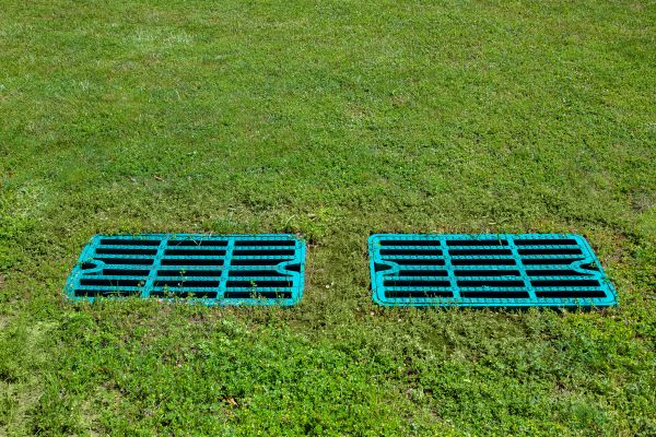 Yard Drain Maintenance in Greenville