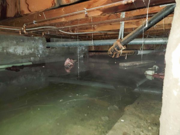 Cost of Crawlspace Drainage in Greenville